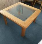 Vierkante tafel dikke glasplaat . Elk aannemelijk bod., 50 tot 100 cm, Zo goed als nieuw, Rechthoekig, 50 tot 100 cm