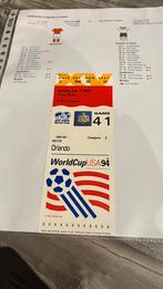 World Cup 1994 ticket Nederland-Ierland WK1994, Verzamelen, Sportartikelen en Voetbal, Gebruikt, Ophalen of Verzenden, Buitenlandse clubs