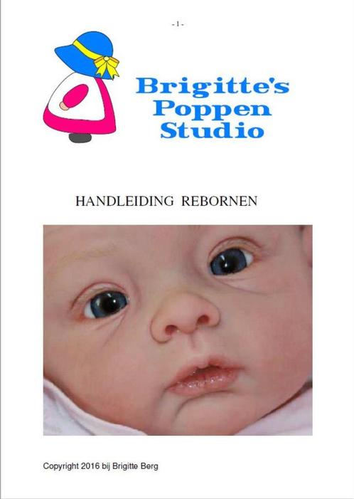 Handleiding rebornen en rooten Reborn baby, Verzamelen, Poppen, Nieuw, Overige typen, Ophalen of Verzenden