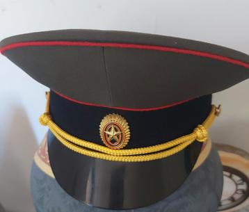 Russische Officierspet USSR - Topkwaliteit beschikbaar voor biedingen