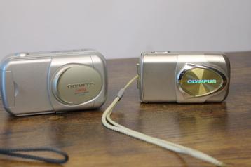 Olympus digitale cameras set 2 stuks (DEFECT)