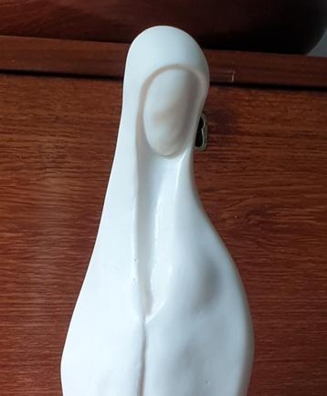 Vintage alebaster faro madonna maria kind beeld 39cm -- beschikbaar voor biedingen