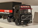 Tekno volvo F16 code 3 " LYNX " mooi model met doos zie adv, Ophalen of Verzenden, Zo goed als nieuw, Bus of Vrachtwagen, Tekno