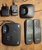 Gigaset A475A duo zwart., Ophalen of Verzenden, Gebruikt, 2 handsets, Stralingsarm