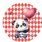 L290 ouwel panda 20x4,7cm eetbare cupcake rondjes vers, Ophalen of Verzenden, Nieuw, Cupcakes, Versiering