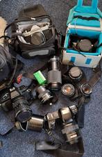 4 x PENTAX analog spiegelreflexcamera met lenzen, Verzenden, Gebruikt, Spiegelreflex, Overige Merken