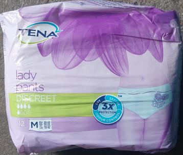Tena lady pants,12 stuks beschikbaar voor biedingen