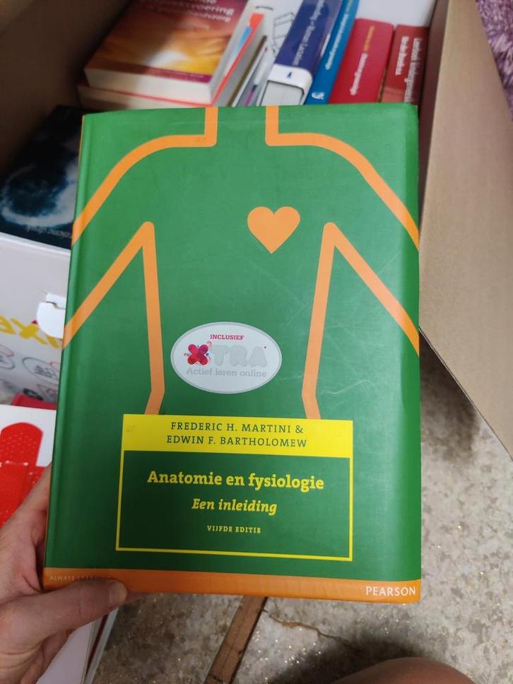 Frederic H. Martini - Anatomie en fysiologie, Boeken, Schoolboeken, Zo goed als nieuw, Nederlands, Overige niveaus, Ophalen of Verzenden