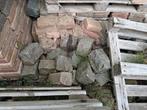 Basaltkeien  grote partij, Tuin en Terras, Grind, Keien en Split, Ophalen, Gebruikt, Antraciet, Kei