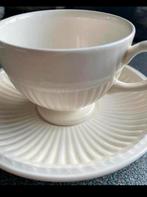 Wedgwood -> 6 x kop en schotel, Ophalen of Verzenden, Zo goed als nieuw, Wedgwood, Kop(pen) en/of Schotel(s)