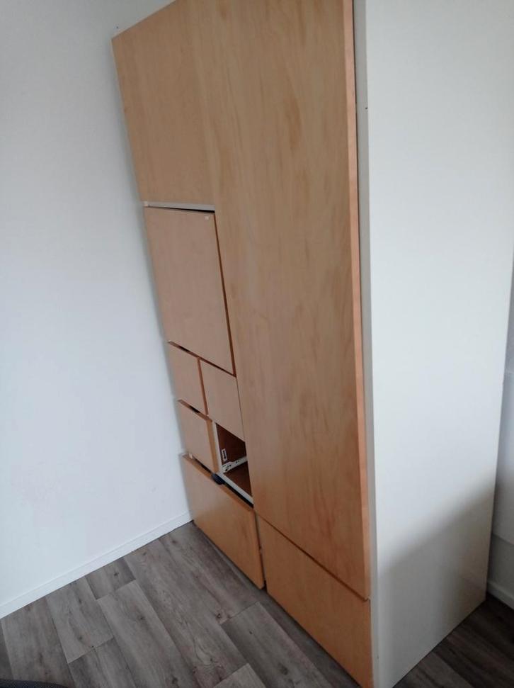 Rakke kledingkast - mist lade - gratis af te halen, Huis en Inrichting, Kasten | Kledingkasten, Gebruikt, 150 tot 200 cm, 50 tot 100 cm