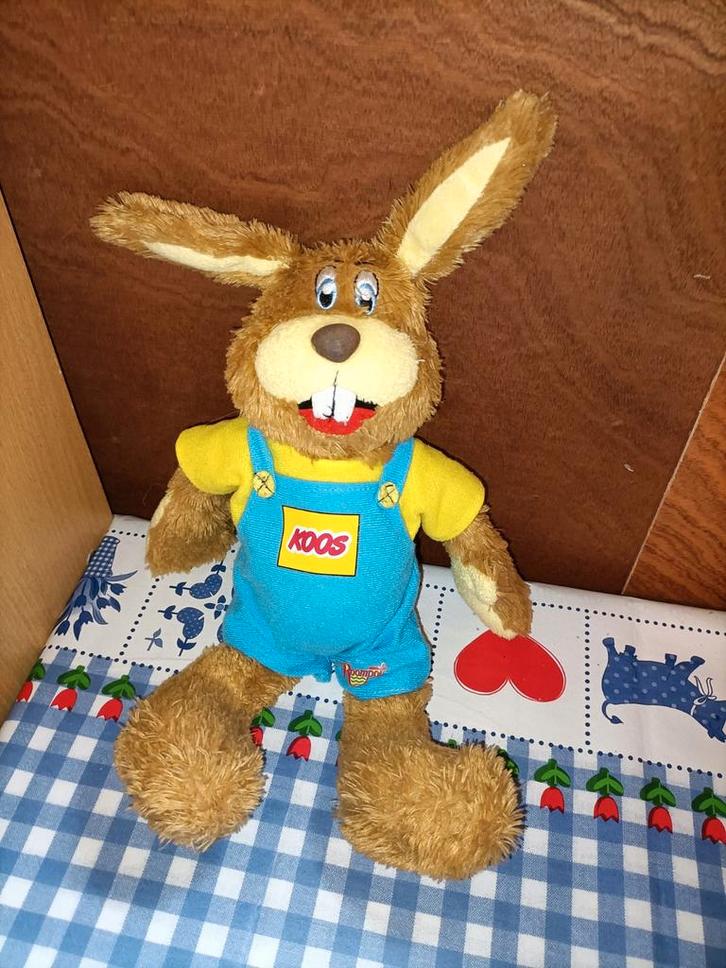 Koos Konijn knuffel Roompot vakanties 30 cm, Kinderen en Baby's, Speelgoed | Knuffels en Pluche, Konijn, Ophalen of Verzenden