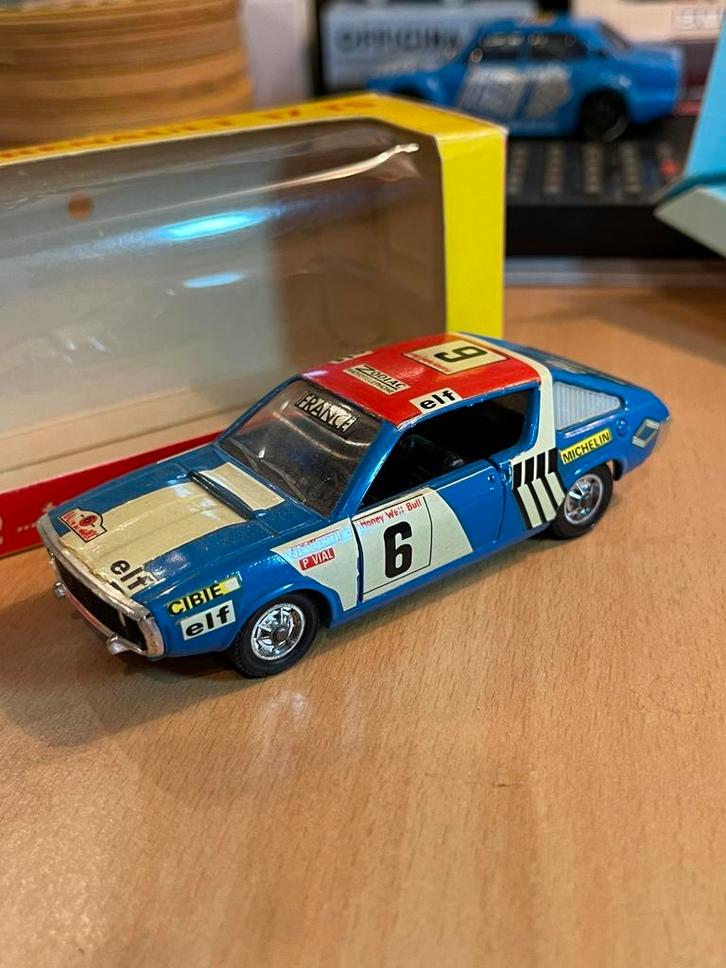 1:43 SOLIDO No.196 RENAULT 17 TS, Hobby en Vrije tijd, Modelauto's | 1:43, Zo goed als nieuw, Auto, Ophalen of Verzenden