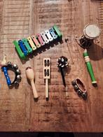 Percussie kinder muziekinstrumenten instrumenten set, Ophalen of Verzenden, Gebruikt, Met geluid