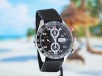 Tag Heuer Carrera Calibre 16 Chrono Day/Date Briljante Staat, Sieraden, Tassen en Uiterlijk, Horloges | Heren, Staal, Staal, Polshorloge
