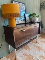 Vintage klepkastje palissander, midcentury opgeknapt, Ophalen, -, -, Zo goed als nieuw