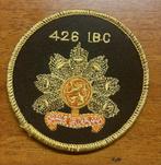 Embleem 426 IBC, Verzamelen, Ophalen of Verzenden, Landmacht, Nederland, Embleem of Badge
