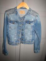 G689 Vintage Amisu mt 38 nieuw spijkerjasje denim stretch, Maat 38/40 (M), Blauw, Nieuw, Ophalen of Verzenden