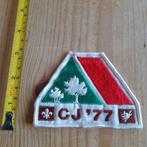 Scouting badge CJ'77, Ophalen of Verzenden, Zo goed als nieuw