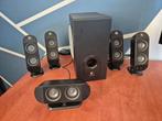 Logitech 5.1 Surround Sound Systeem, Gebruikt, Complete surroundset, Minder dan 60 watt, Ophalen