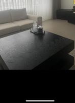 Salon tafel zwart, Huis en Inrichting, Tafels | Salontafels, Ophalen, 50 tot 100 cm, Vierkant, 50 tot 100 cm