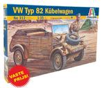VW Typ 82 Kübelwagen (Italeri 312) 1/35, 1:32 tot 1:50, Nieuw, Ophalen of Verzenden, Italeri