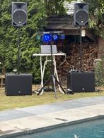 Complete DJ Set te Huur - Speakers, Sub, Licht & Controller, Muziek en Instrumenten, Ophalen of Verzenden, Zo goed als nieuw, Dj-set