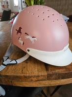 Roze kinerpaardrijd cap maat XS (48-52) verstelbaar in maat., Ophalen of Verzenden