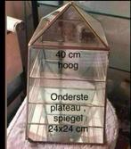 Glazen kastje, zie beschrijving, Huis en Inrichting, Ophalen of Verzenden
