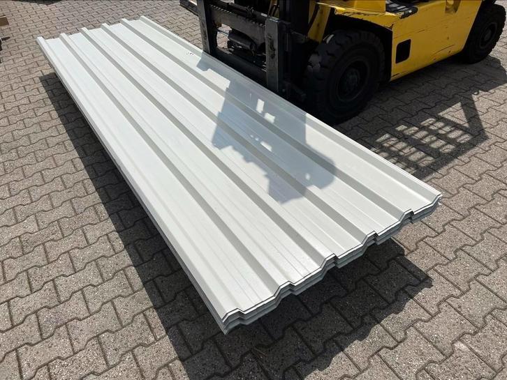 B- keus Damwand dakplaten Wit, Doe-het-zelf en Verbouw, Platen en Panelen, Zo goed als nieuw, Overige materialen, Minder dan 20 mm