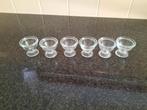 glazen eierdopjes, Huis en Inrichting, Keuken | Servies, Overige typen, Ophalen of Verzenden, Overige stijlen, Glas