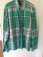 Mooi geblokt vanguard bloes maat XL, Kleding | Heren, Overhemden, Ophalen of Verzenden, Zo goed als nieuw, Groen, Halswijdte 43/44 (XL)