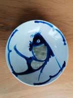 Antiek Chinees bord met Koi Karper, Ophalen of Verzenden