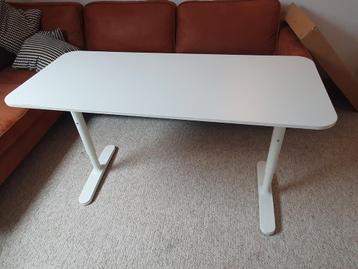 Ikea bekant verstelbaar bureau 160x80 - afbeelding 3