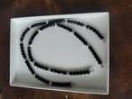Zilveren kettingen merk zinzi en glasstenen zwart, Ophalen of Verzenden, Zo goed als nieuw, Zilver, Zilver