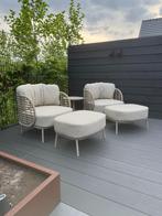 Fabrice loungestoel LATTE Exclusieve stoelen 4 seasons, Verzenden, Nieuw, Wicker