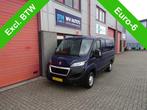 Peugeot Boxer 330 2.2 BlueHDi 120 L1H1 Premium 3 zits airco, Voorwielaandrijving, Stof, Gebruikt, 4 cilinders
