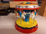 Blikken speelgoed draaimolen mechanische, Antiek en Kunst, Antiek | Speelgoed, Ophalen of Verzenden