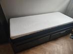 Daybed/Double Guestbed with New Matt Sleeps Mattress, Ophalen, Daybed, Eenpersoons, Zwart