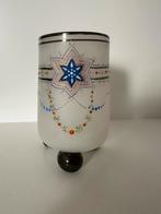 Antiek Opaline Opaque Vaas  Glas Bristol Guirlandes, Antiek en Kunst, Antiek | Vazen, Ophalen of Verzenden