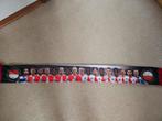 Feyenoord sjaal met afbeeldingen van feyenoord spelers, Ophalen of Verzenden, Zo goed als nieuw, Feyenoord, Vaantje of Sjaal