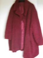 Bordeaux rood jas boucle gevoerd Yours, Verzenden, Nieuw, Maat 46/48 (XL) of groter, Rood