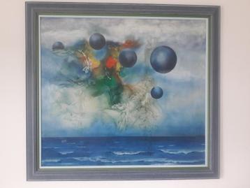 schilderij Jean Rigaux (16 juni 1935 +16 december 2008) beschikbaar voor biedingen