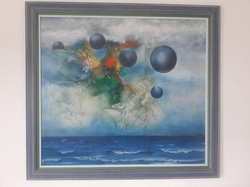 schilderij Jean Rigaux (16 juni 1935 +16 december 2008), Antiek en Kunst, Kunst | Schilderijen | Klassiek, Ophalen