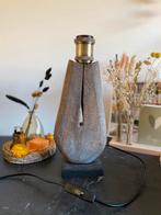 Landelijke (tafel)lamp, Huis en Inrichting, Lampen | Tafellampen, Minder dan 50 cm, Zo goed als nieuw, Hout, Verzenden