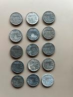 15x 1 Cent 1942 - Tweede Wereldoorlog, Postzegels en Munten, Munten | Nederland, Ophalen of Verzenden, Koningin Wilhelmina, 1 cent