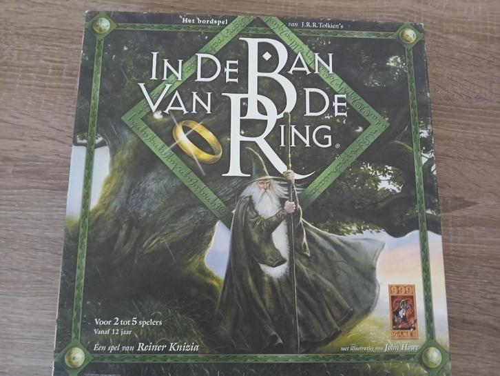 In de Ban van de Ring, Hobby en Vrije tijd, Gezelschapsspellen | Bordspellen, Zo goed als nieuw, Een of twee spelers, Drie of vier spelers
