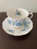 Royal Albert kop en schotel Forget-Me-Not, Huis en Inrichting, Keuken | Servies, Ophalen of Verzenden, Zo goed als nieuw, Overige stijlen