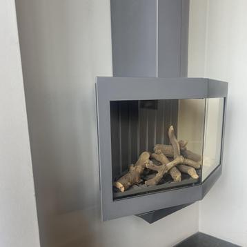 Havé/Wanders Stealth gaskachel antraciet showroommodel beschikbaar voor biedingen