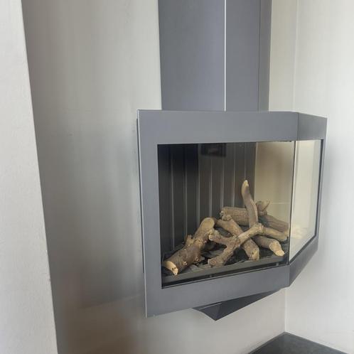 Havé/Wanders Stealth gaskachel antraciet showroommodel, Huis en Inrichting, Kachels, Zo goed als nieuw, Hangend, Gaskachel, Gas